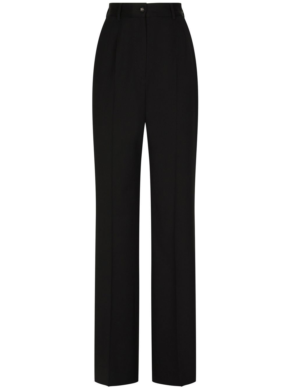 Dolce & Gabbana Hose mit weitem Bein - Schwarz von Dolce & Gabbana