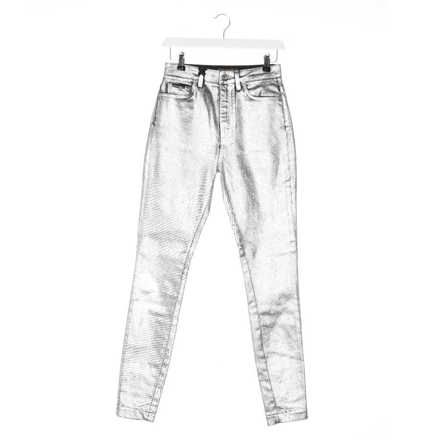 Dolce & Gabbana Jeans Slim Fit 34 Silber von Dolce & Gabbana