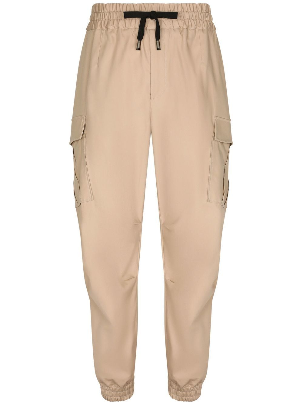 Dolce & Gabbana Cargohose mit Logo-Schild - Nude von Dolce & Gabbana