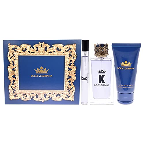 Dolce & Gabbana K 100ml Eau de Toilette + 50ml After Shave Balm + 10ml Eau de Toilette von Dolce & Gabbana