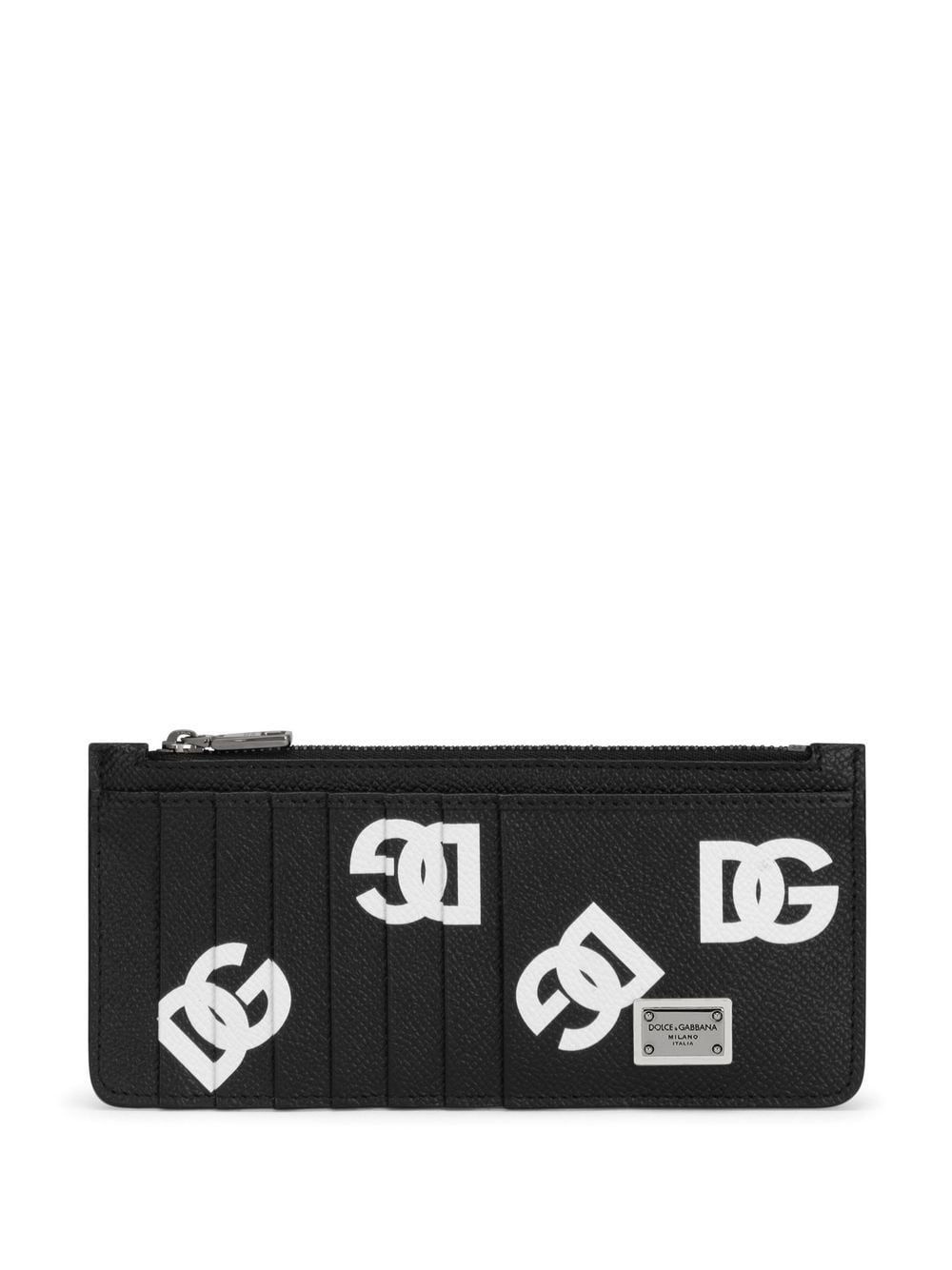 Dolce & Gabbana Kartenetui mit DG-Logo - Schwarz von Dolce & Gabbana