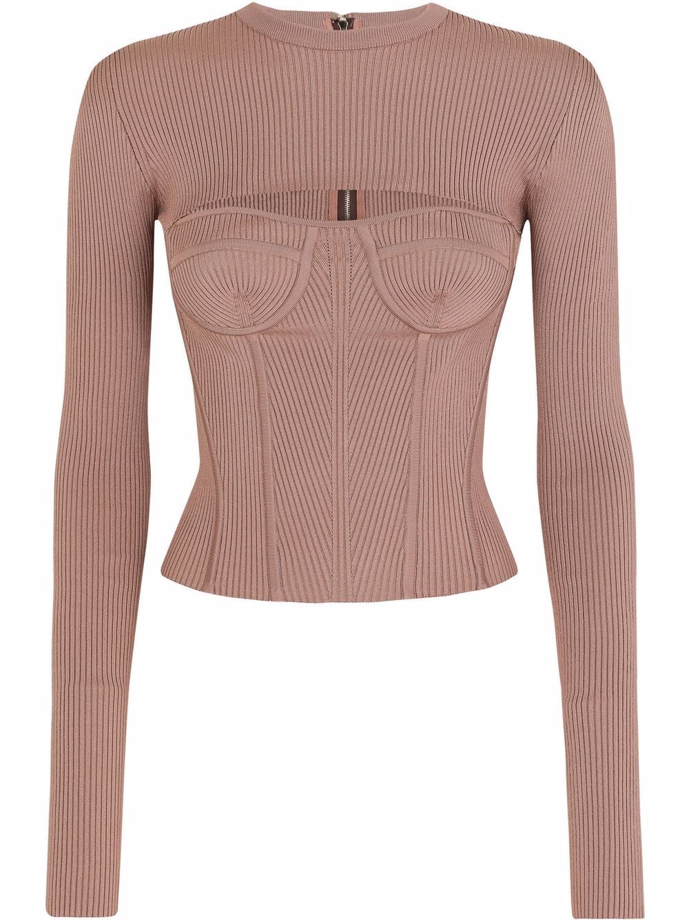 Dolce & Gabbana Pullover mit Cut-Outs - Nude von Dolce & Gabbana