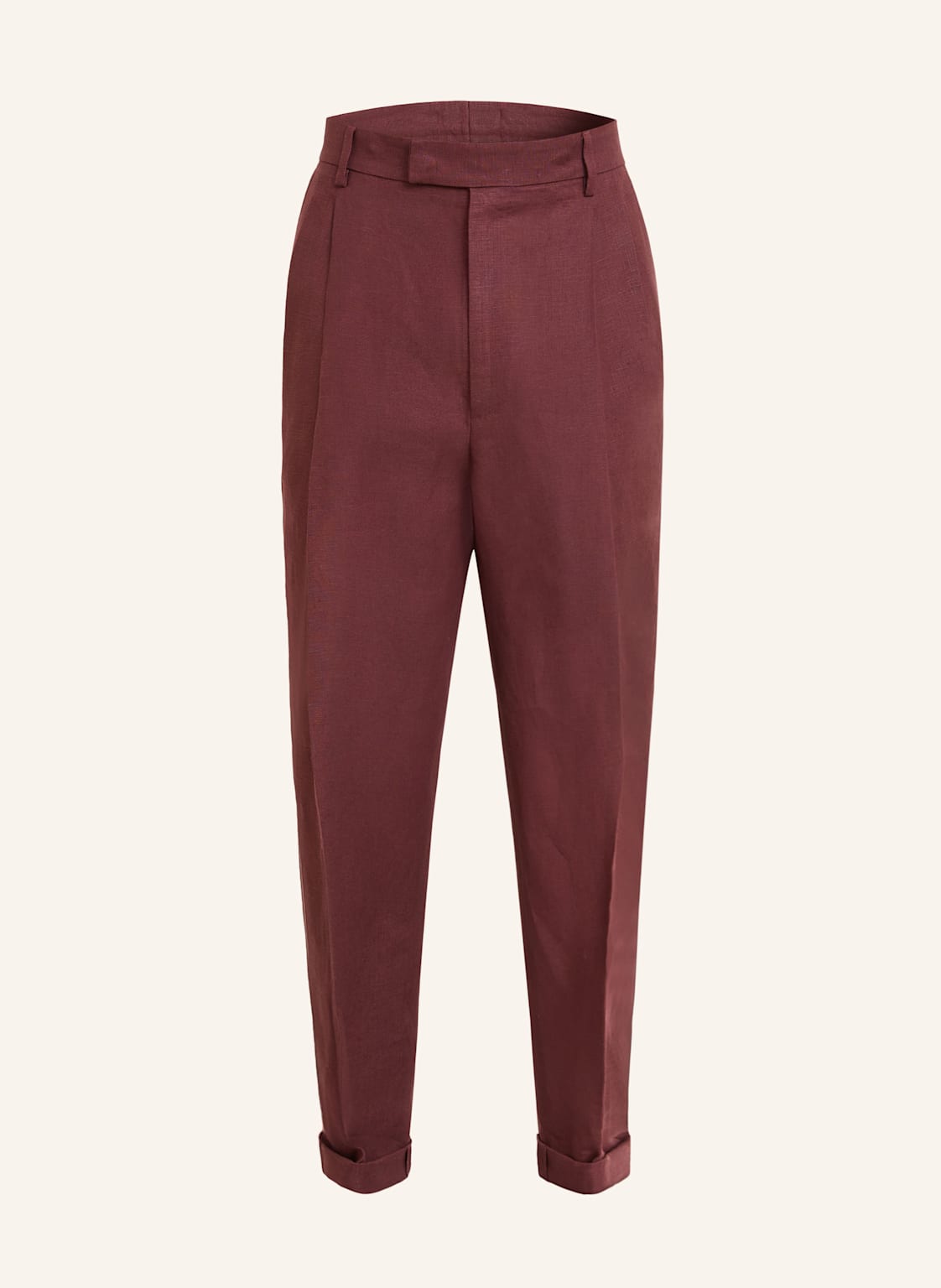 Dolce & Gabbana Leinenhose Extra Slim Fit rot Dolce & Gabbana Leinenhose Extra Slim Fit rot von Dolce & Gabbana