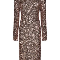 Dolce & Gabbana Lila Midi Kleid von Dolce & Gabbana