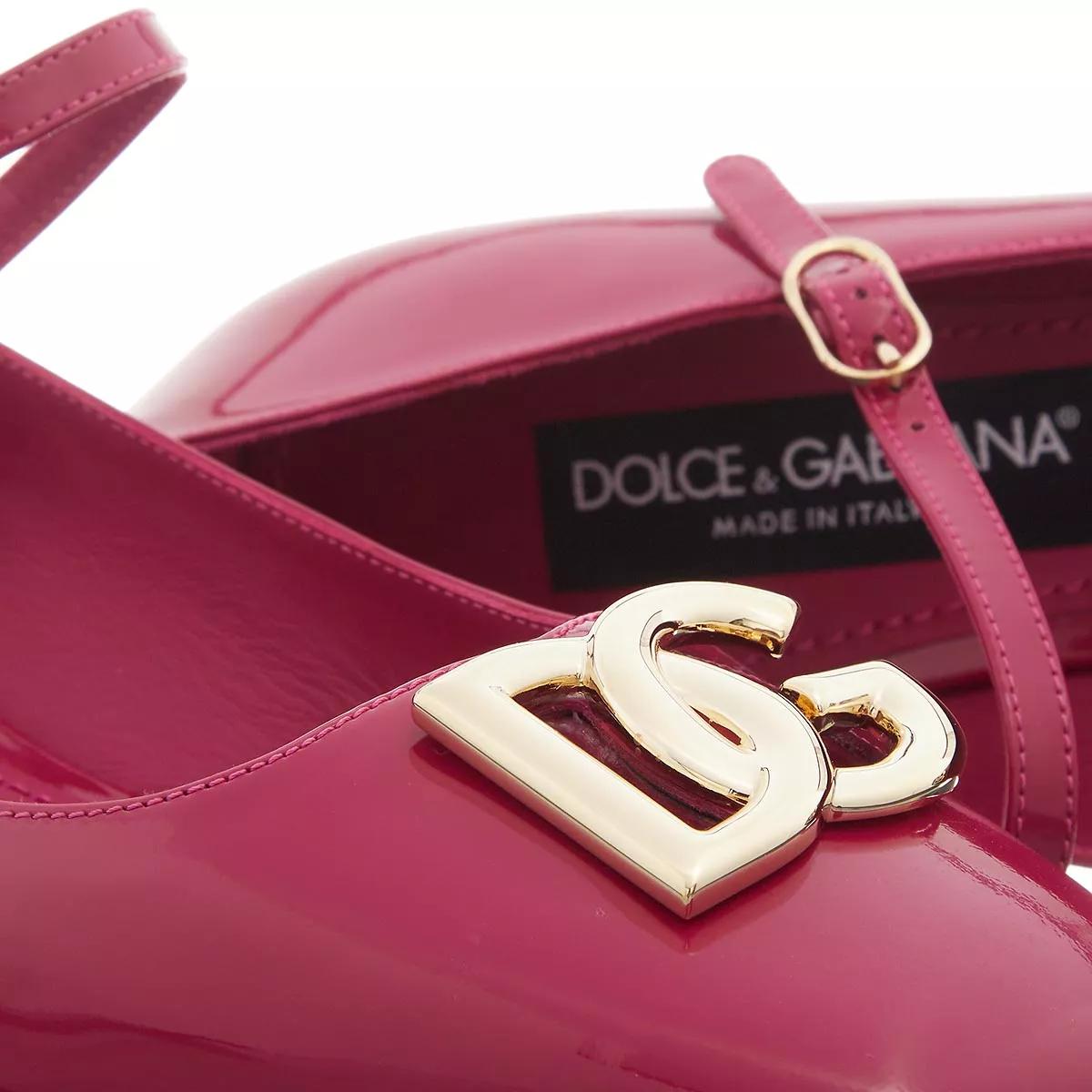 Dolce&Gabbana Loafers & Ballerinas - Mary Jane - Gr. 36 (EU) - in Rosa - für Damen von Dolce&Gabbana