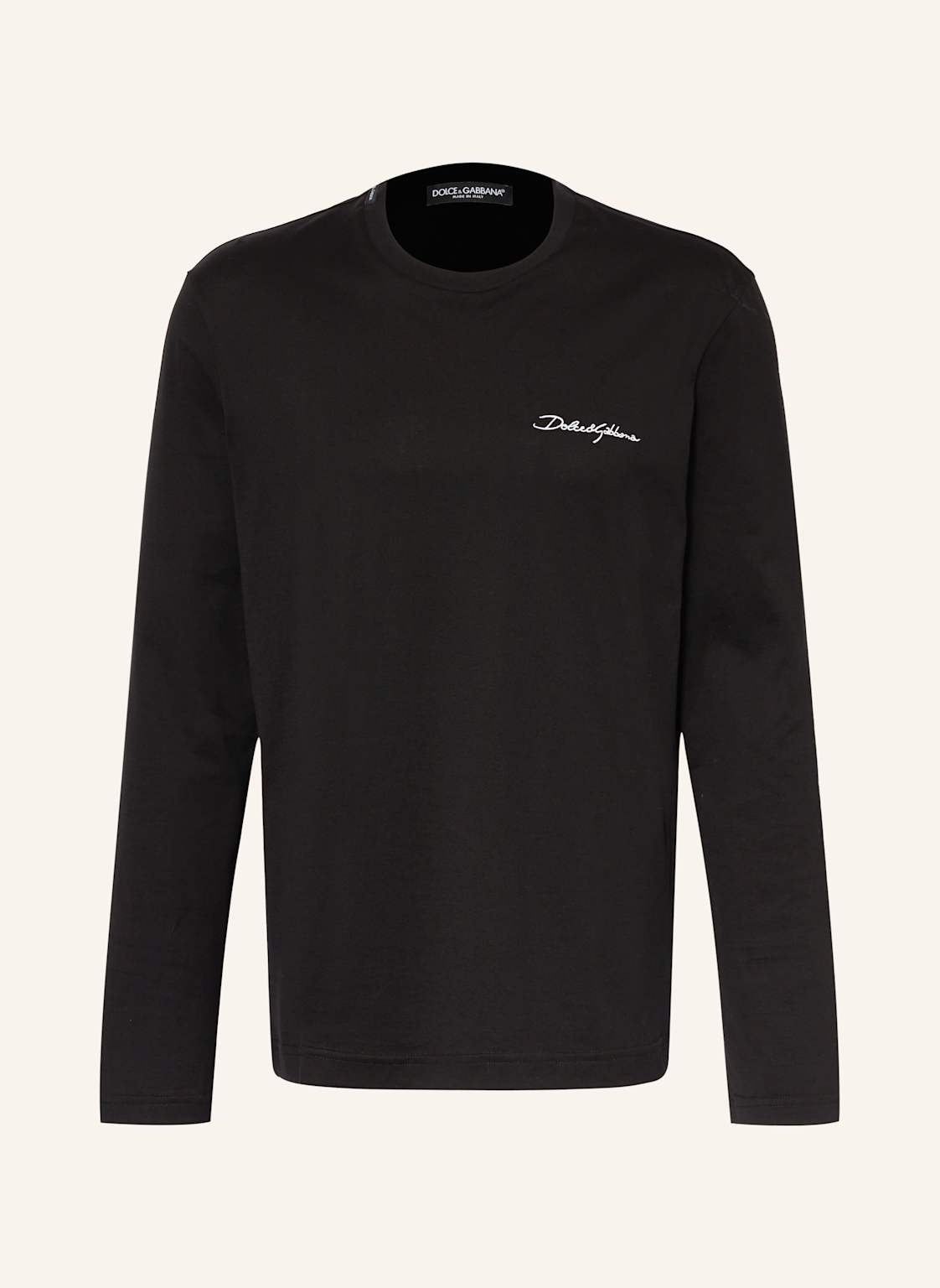 Dolce & Gabbana Longsleeve schwarz von Dolce & Gabbana