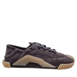 Dolce & Gabbana Ns1 Wildleder Sneakers In Grau von Dolce & Gabbana