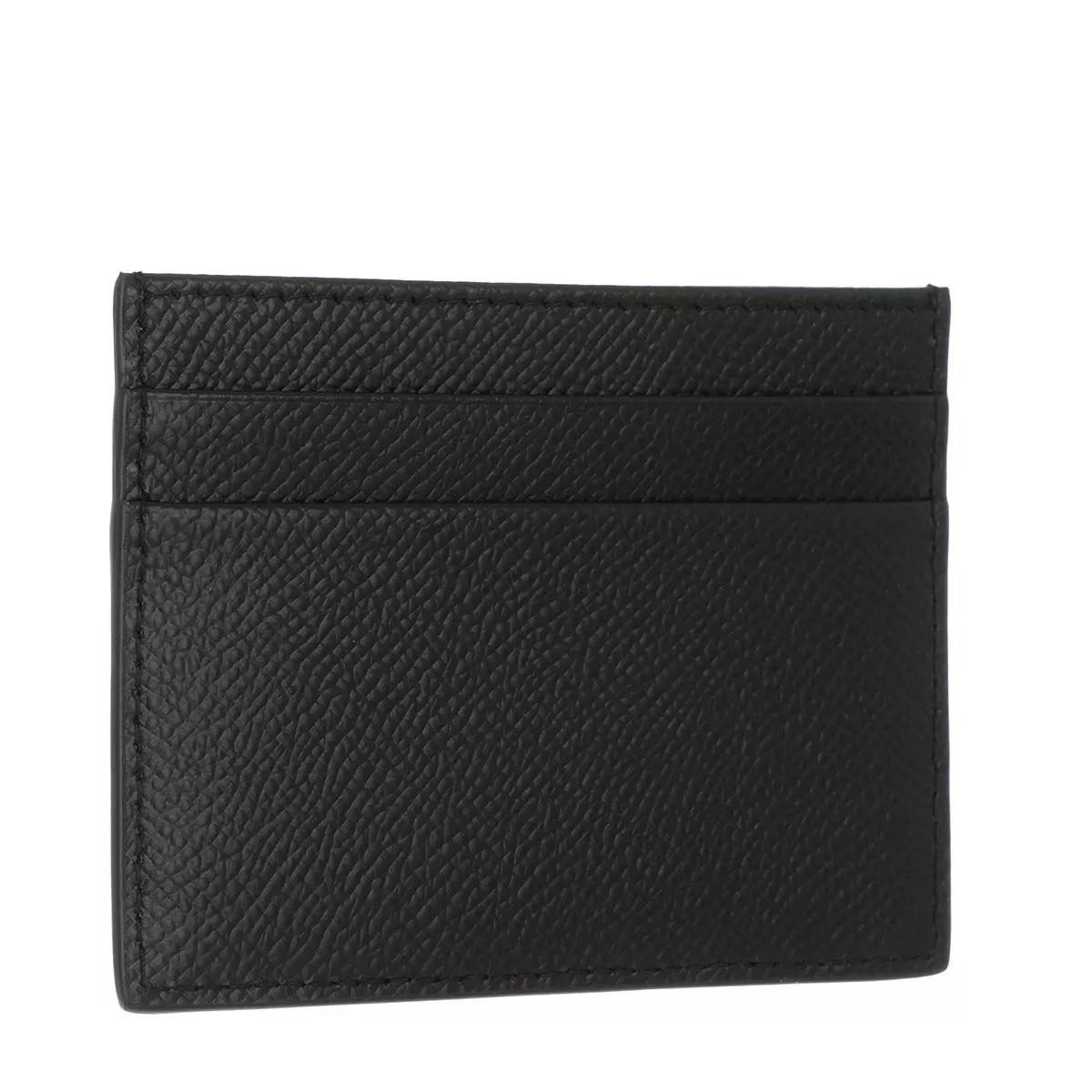 Dolce&Gabbana Portemonnaie - Card Holder Calfskin - Gr. unisize - in Schwarz - für Damen von Dolce&Gabbana