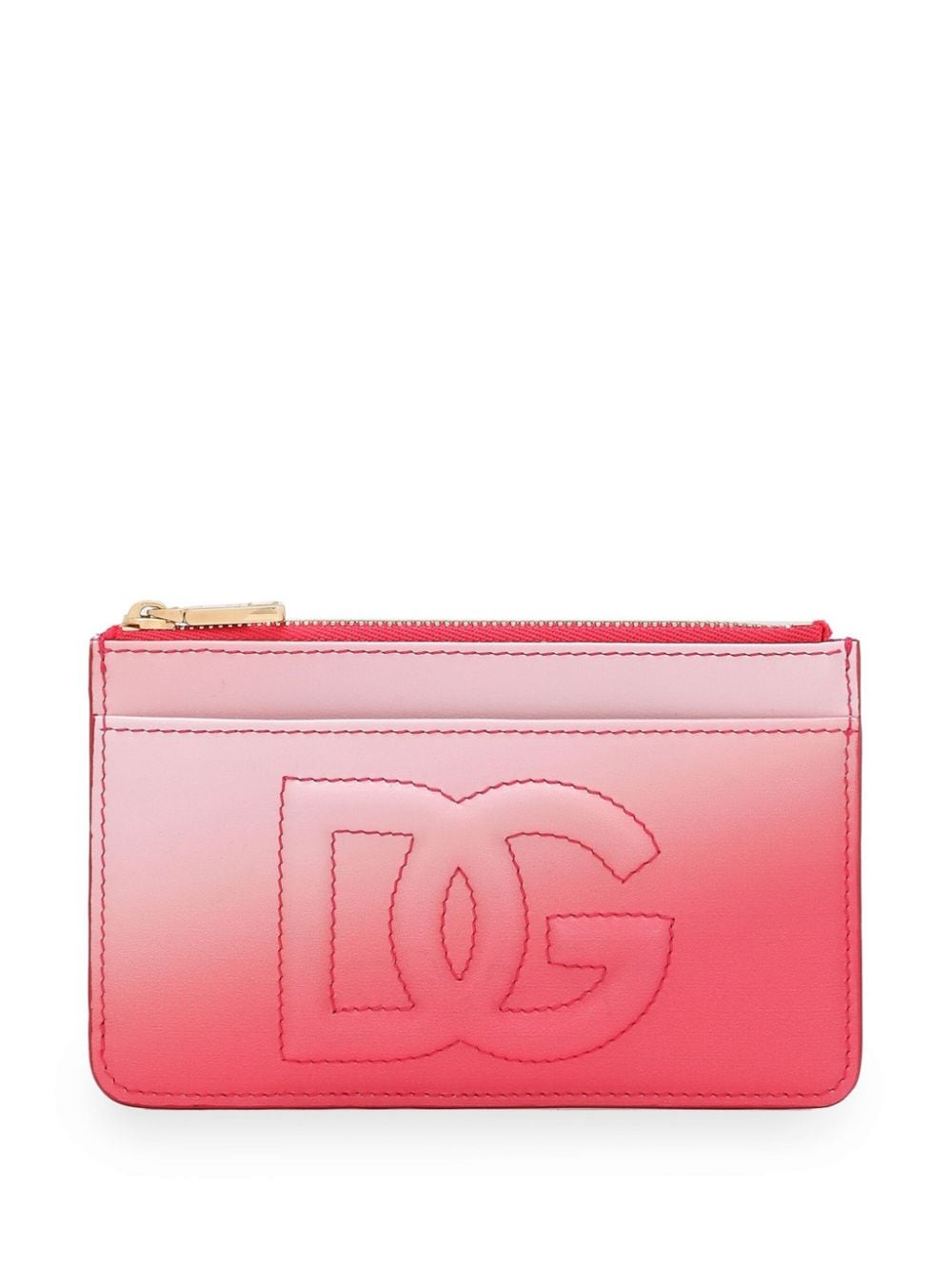 Dolce & Gabbana Portemonnaie mit Logo - Rosa von Dolce & Gabbana
