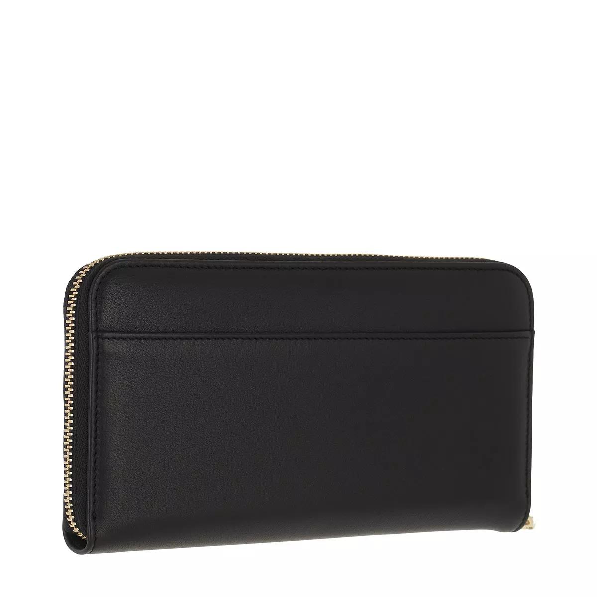 Dolce&Gabbana Portemonnaies - Devotion Wallet Leather - Gr. unisize - in Schwarz - für Damen von Dolce&Gabbana