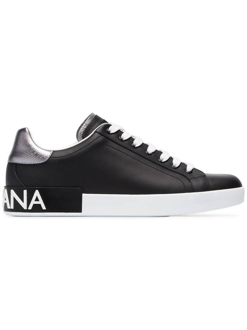 Dolce & Gabbana 'Portofino' Sneakers - Schwarz von Dolce & Gabbana