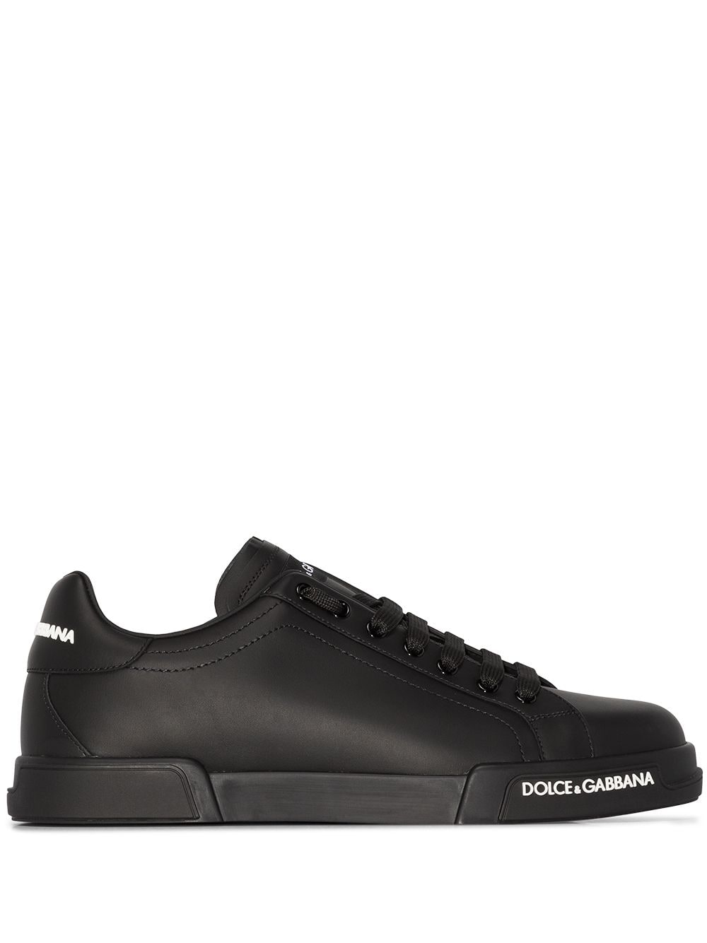 Dolce & Gabbana Portofino Sneakers - Schwarz von Dolce & Gabbana