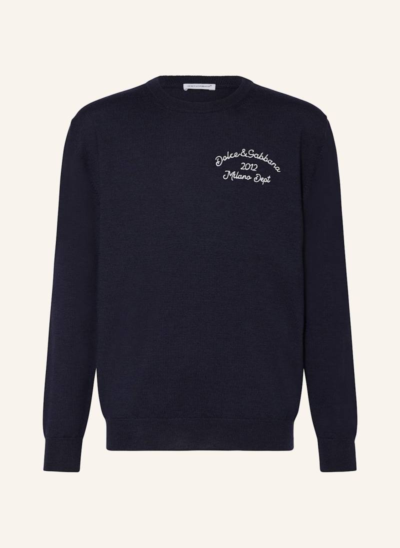 Dolce & Gabbana Pullover blau von Dolce & Gabbana