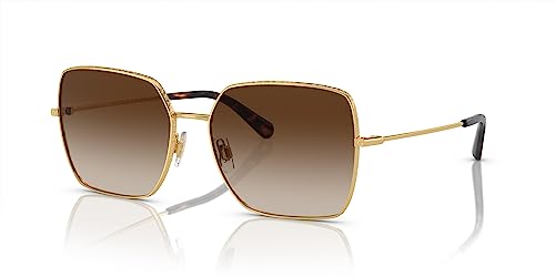 Dolce and Gabbana Damen 0DG2242 Sonnenbrille, Gold, 57 von Dolce & Gabbana