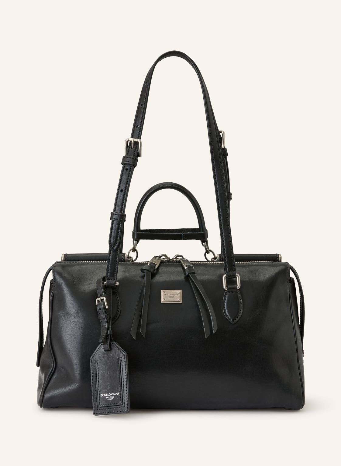 Dolce & Gabbana Schultertasche Vittoria schwarz von Dolce & Gabbana