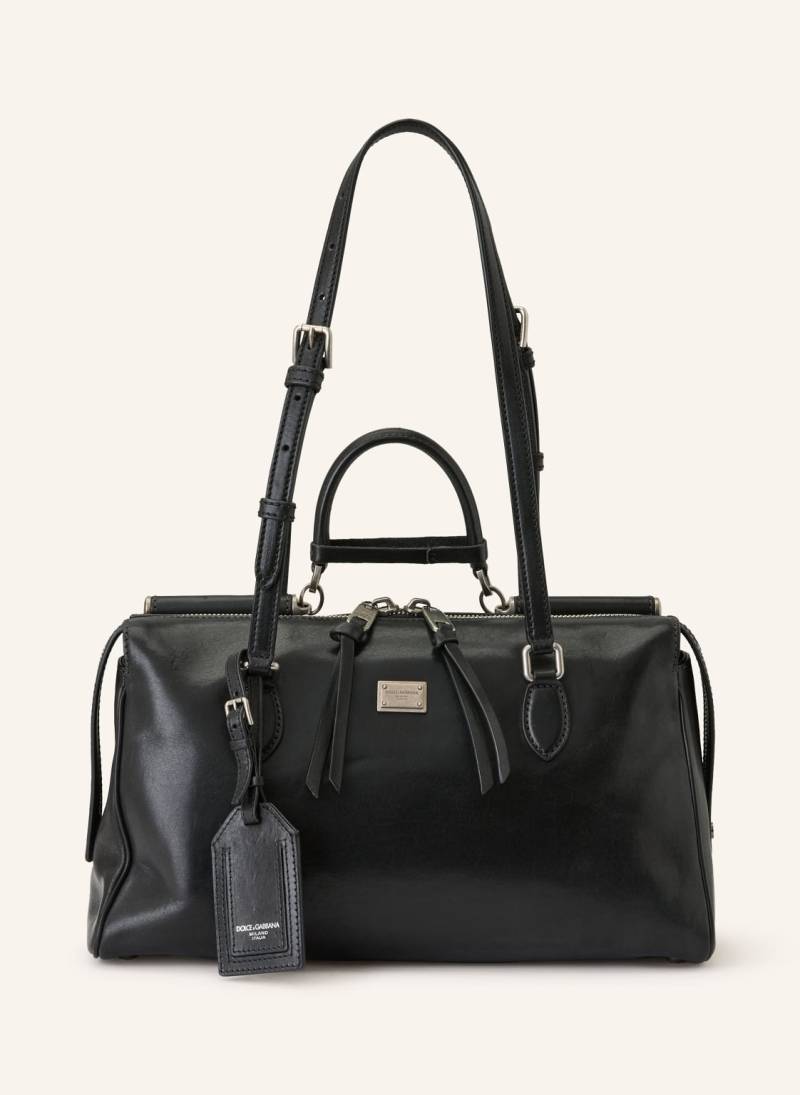 Dolce & Gabbana Schultertasche Vittoria schwarz von Dolce & Gabbana