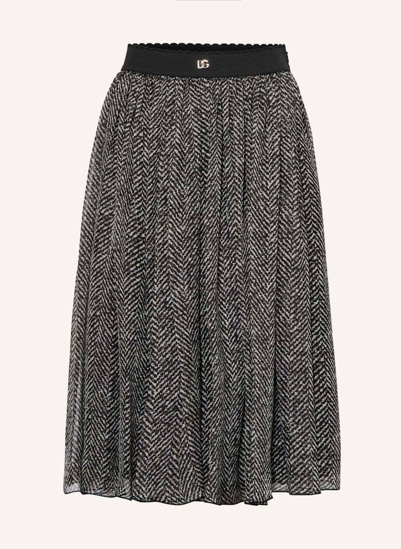 Dolce & Gabbana Seidenrock schwarz von Dolce & Gabbana