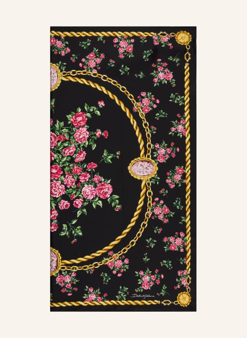 Dolce & Gabbana Seidentuch schwarz von Dolce & Gabbana