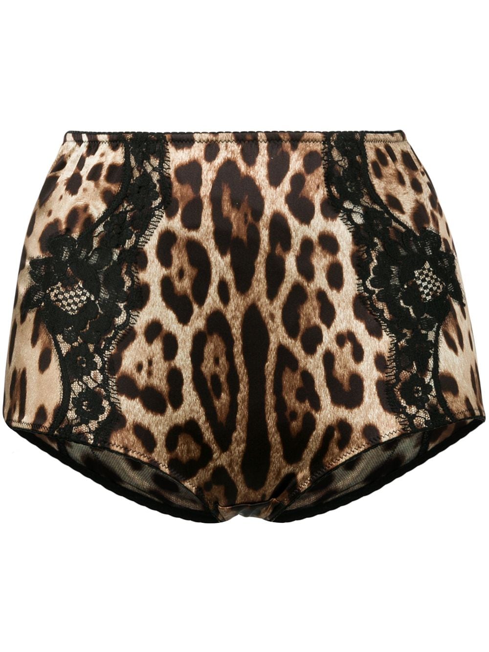 Dolce & Gabbana Shorts mit Leoparden-Print - Nude von Dolce & Gabbana