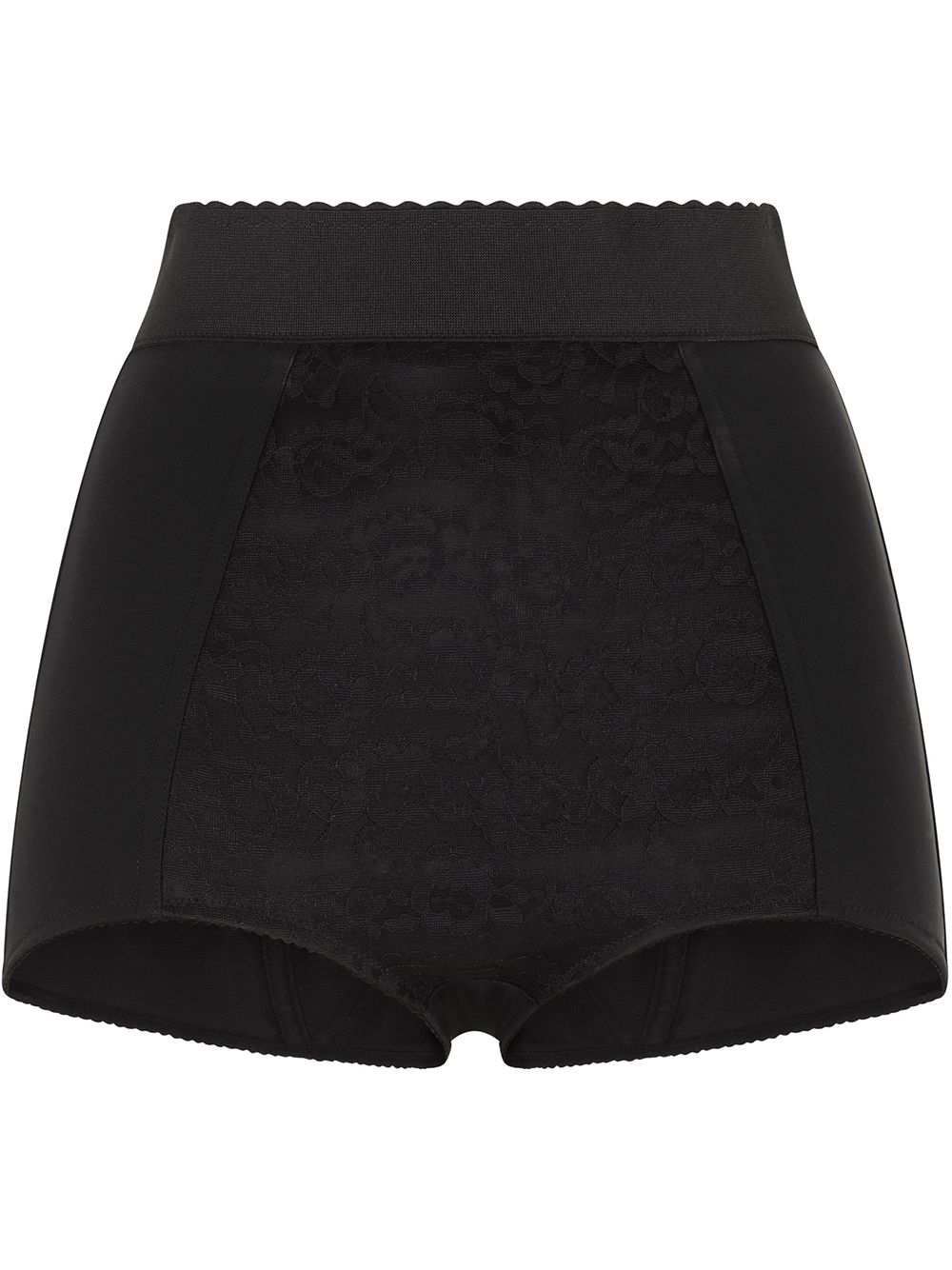 Dolce & Gabbana Shorts mit Wellenborten - Schwarz von Dolce & Gabbana