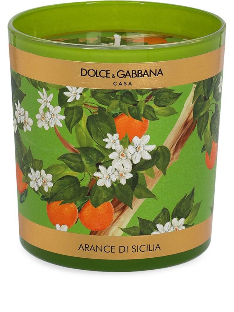 Dolce & Gabbana Sicilian Orange Kerze (250g) - Grün von Dolce & Gabbana