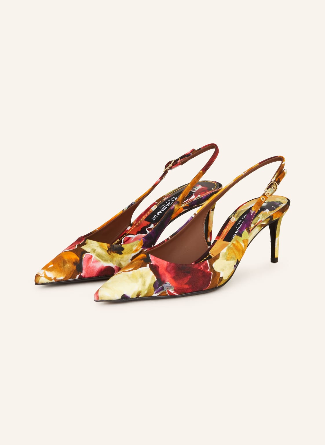 Dolce & Gabbana Slingpumps orange von Dolce & Gabbana