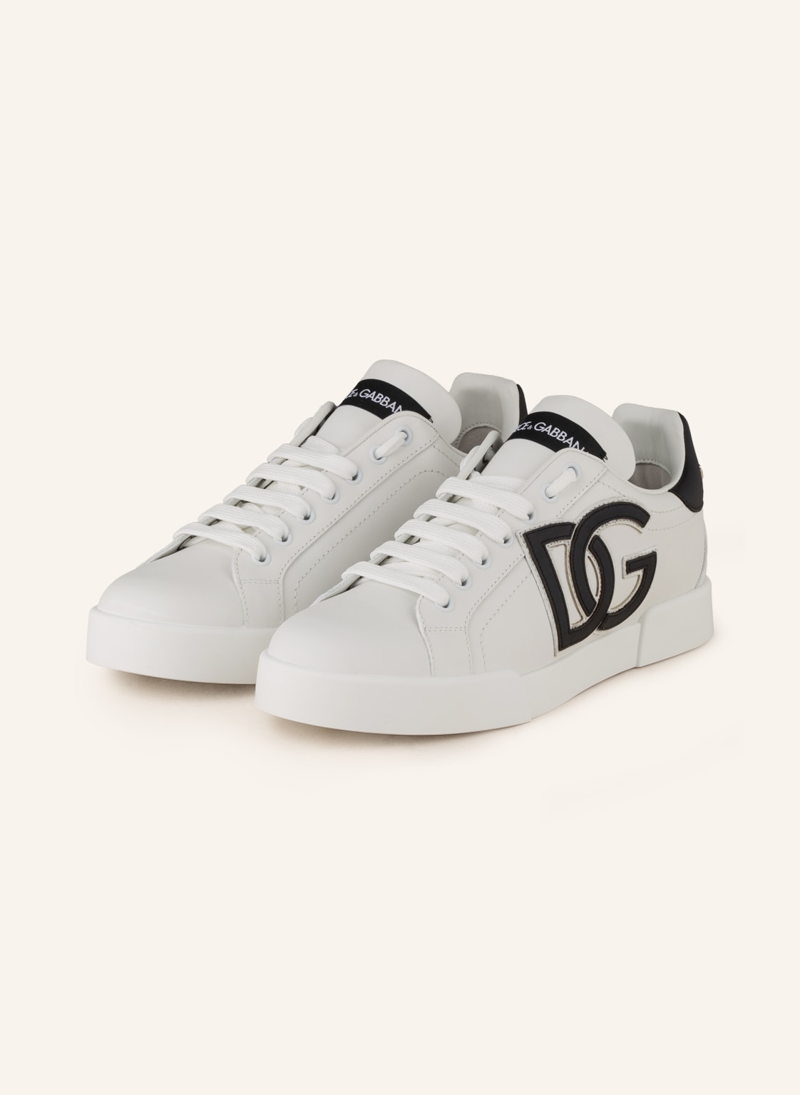 Dolce & Gabbana Sneaker Portofino weiss von Dolce & Gabbana