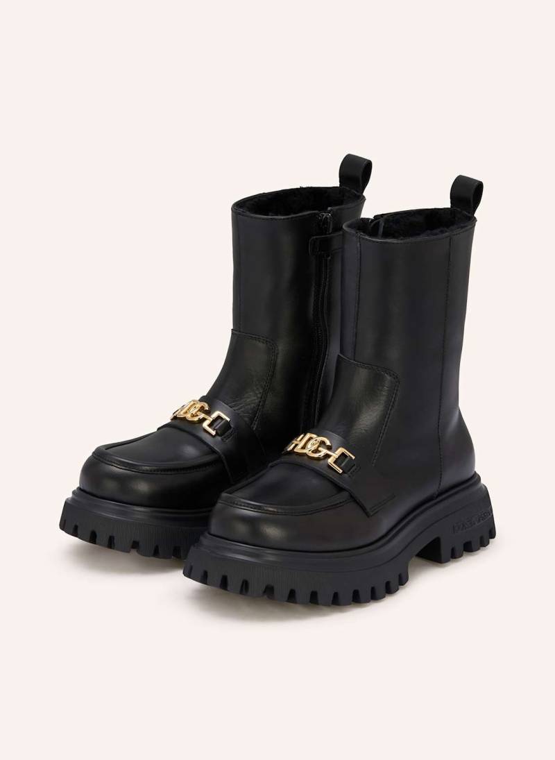 Dolce & Gabbana Stiefel schwarz von Dolce & Gabbana