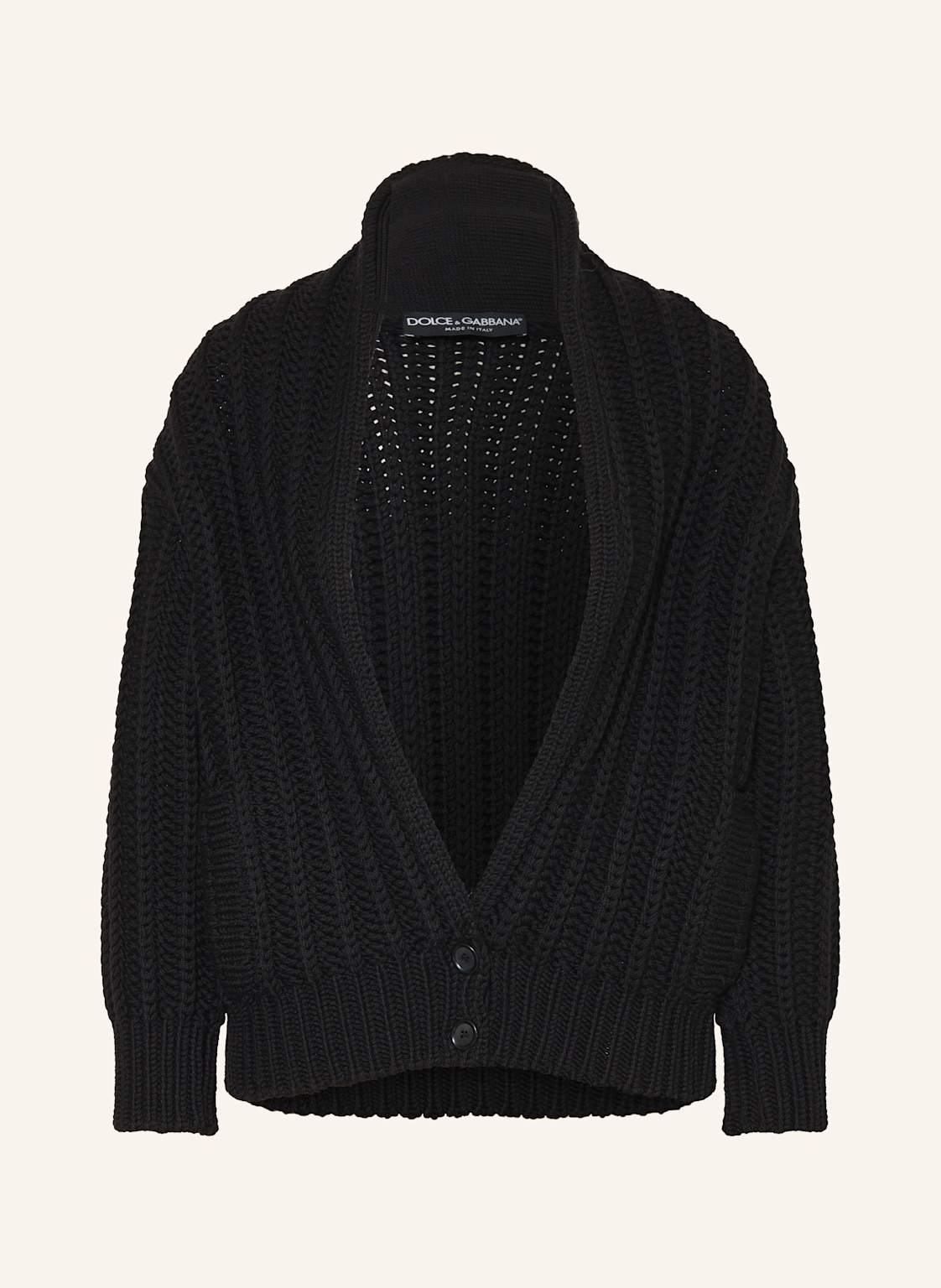 Dolce & Gabbana Strickjacke schwarz von Dolce & Gabbana