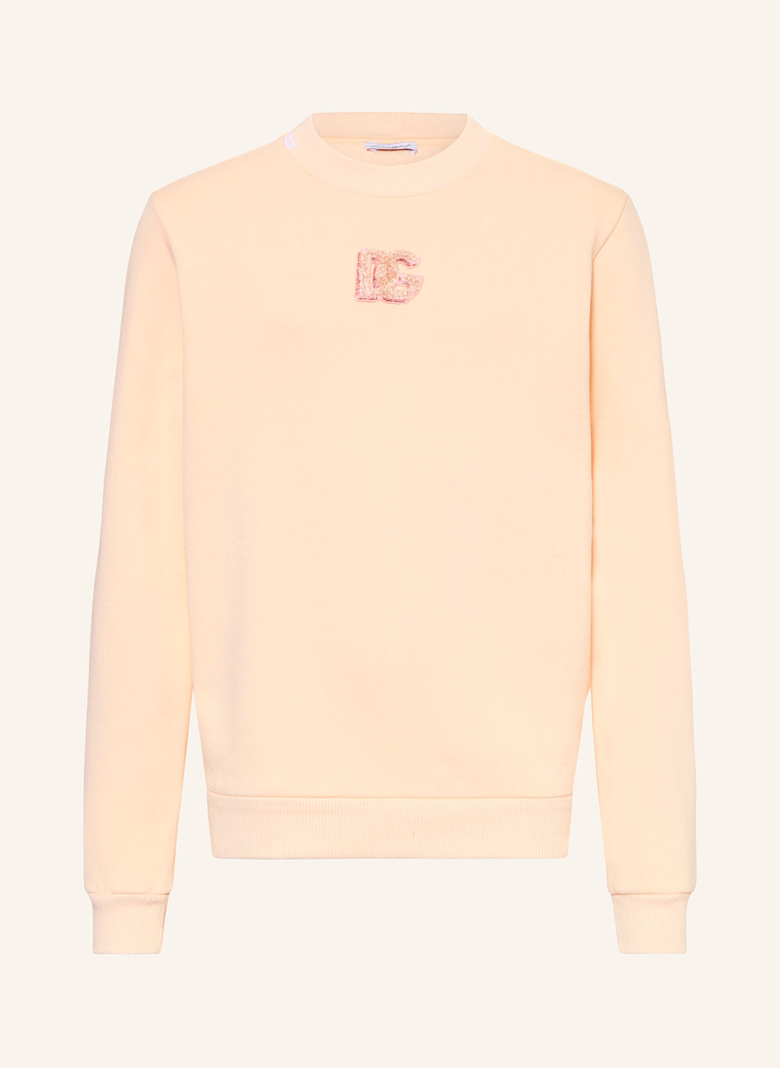 Dolce & Gabbana Sweatshirt Mit Pailletten rosa von Dolce & Gabbana