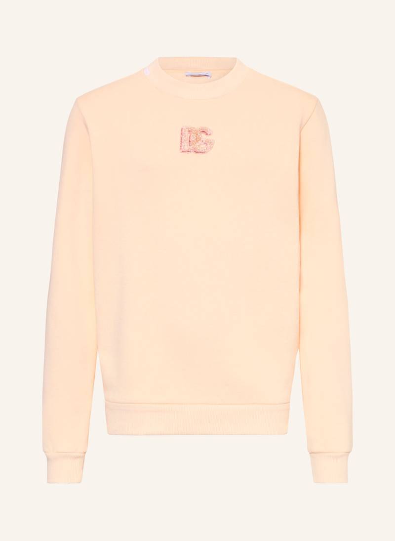 Dolce & Gabbana Sweatshirt Mit Pailletten rosa von Dolce & Gabbana