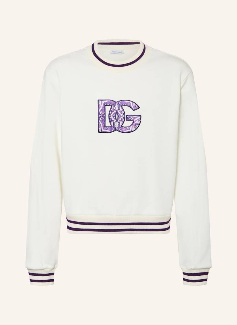 Dolce & Gabbana Sweatshirt weiss von Dolce & Gabbana