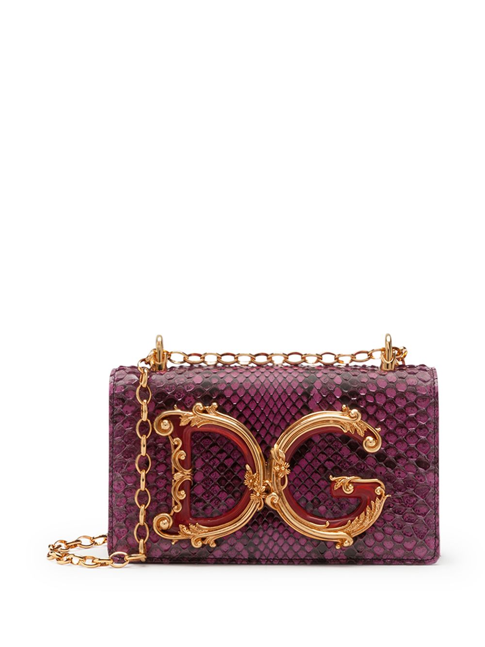 Dolce & Gabbana Umhängetasche mit DG - Rosa von Dolce & Gabbana