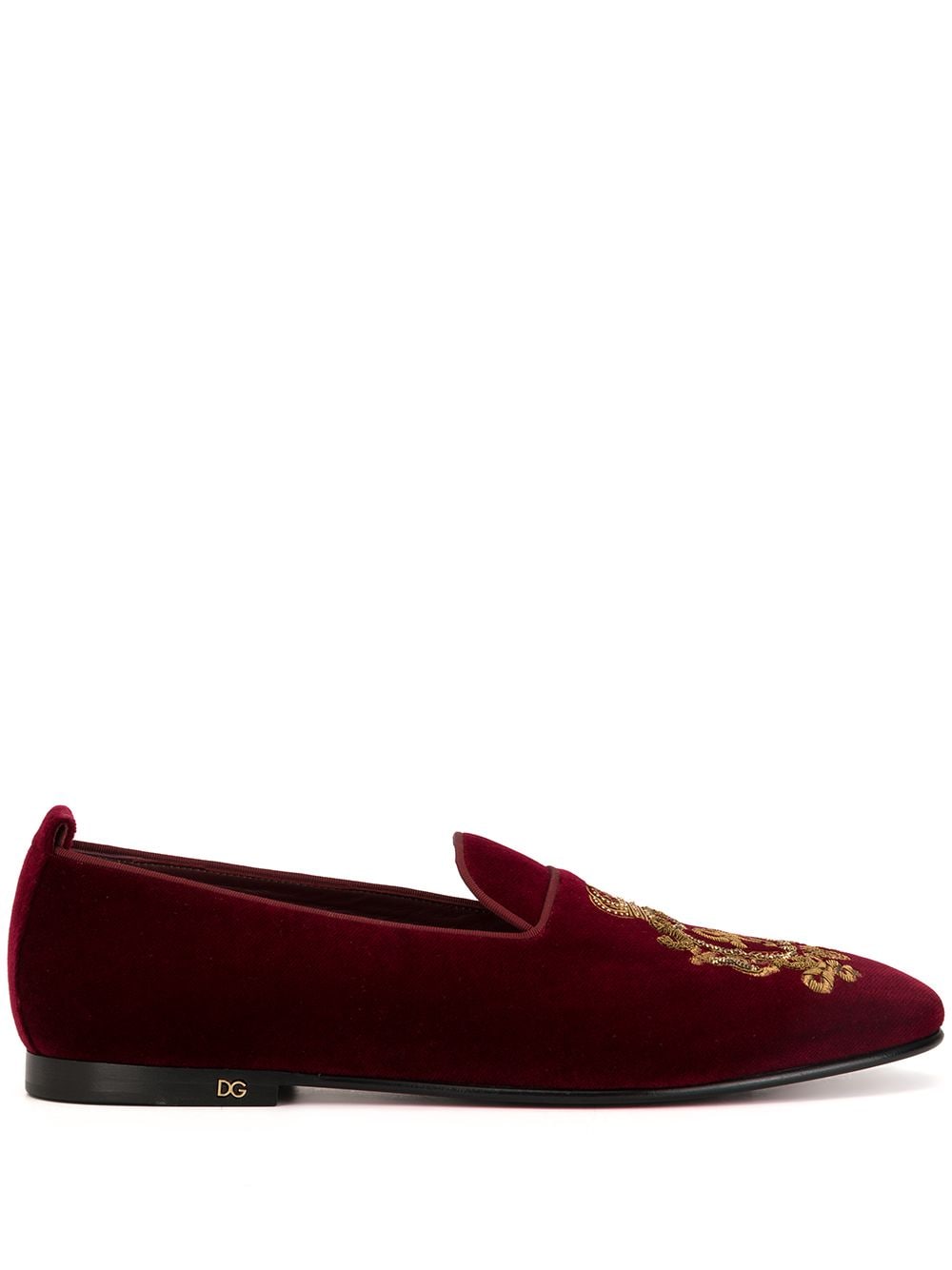 Dolce & Gabbana 'Vaticano' Slipper - Rot von Dolce & Gabbana