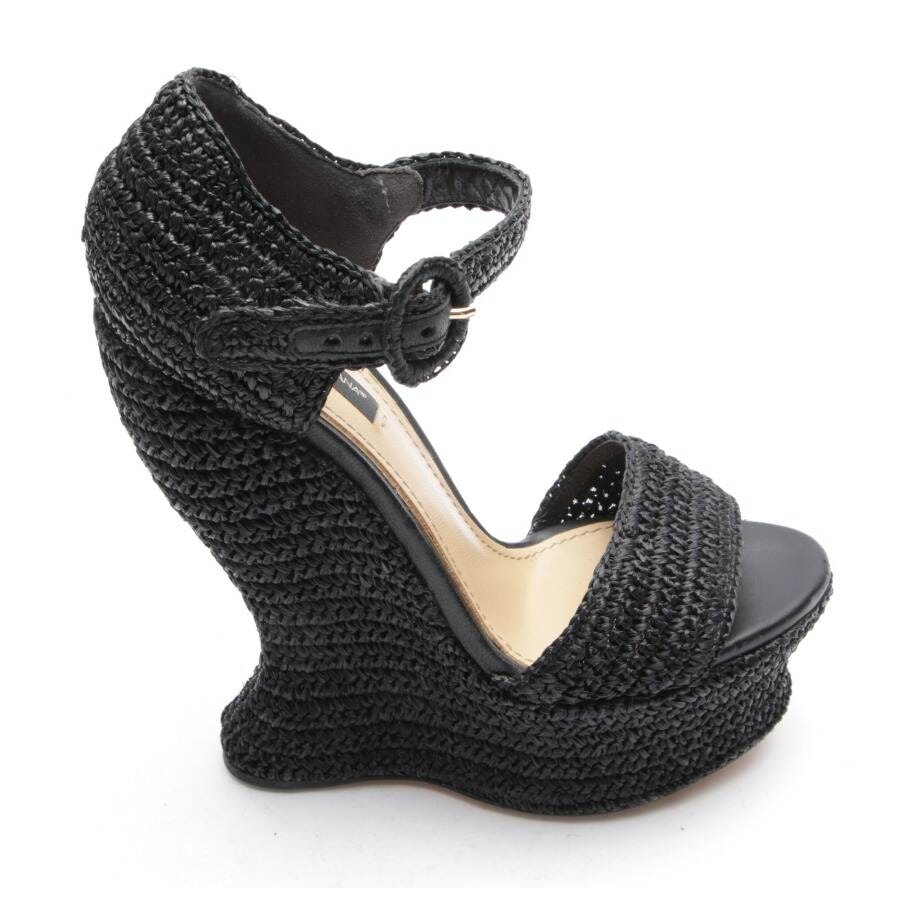 Dolce & Gabbana collection lemmon Wedges EUR 37 Schwarz von Dolce & Gabbana