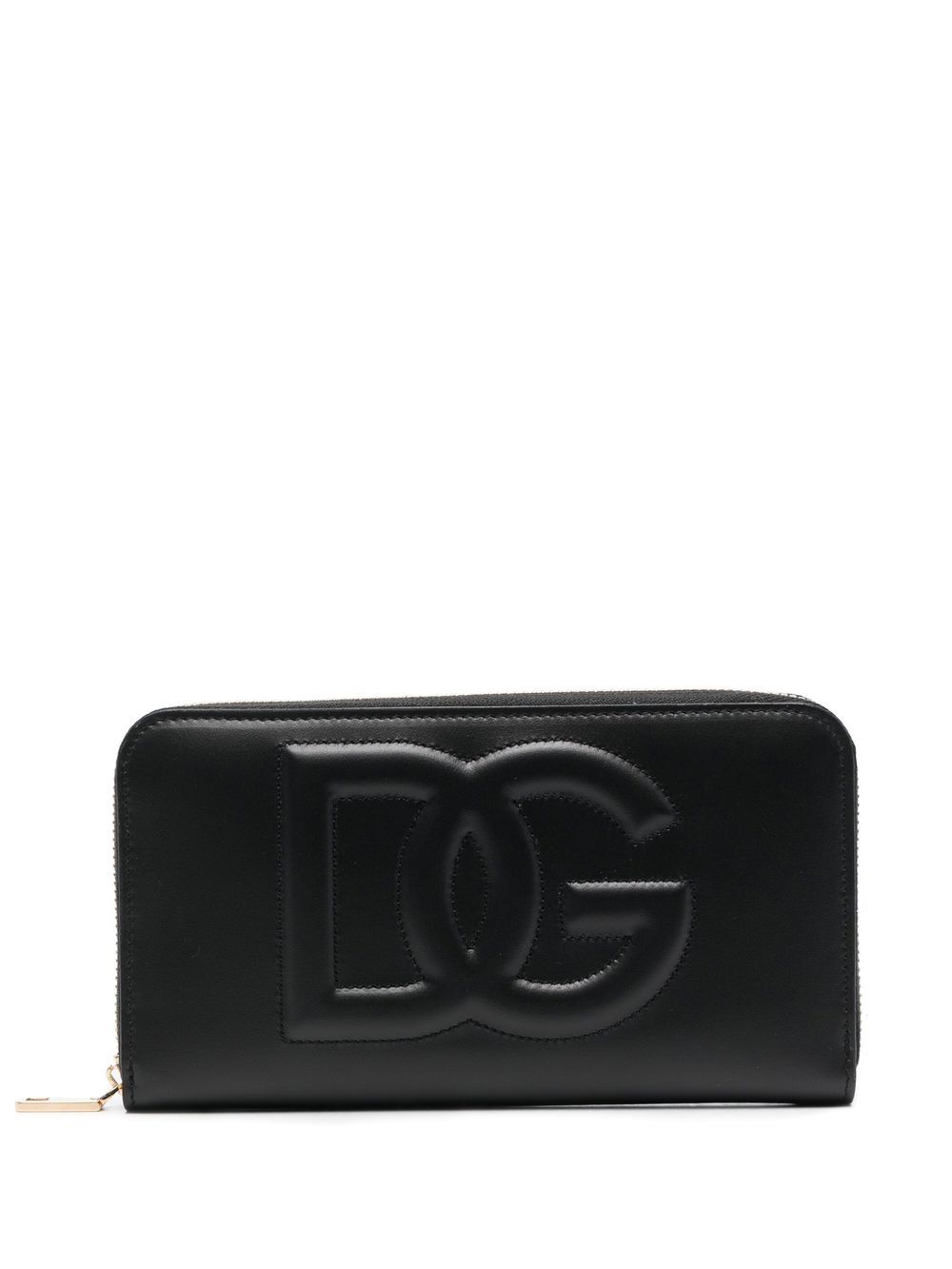 Dolce & Gabbana Portemonnaie mit Logo-Prägung - Schwarz von Dolce & Gabbana