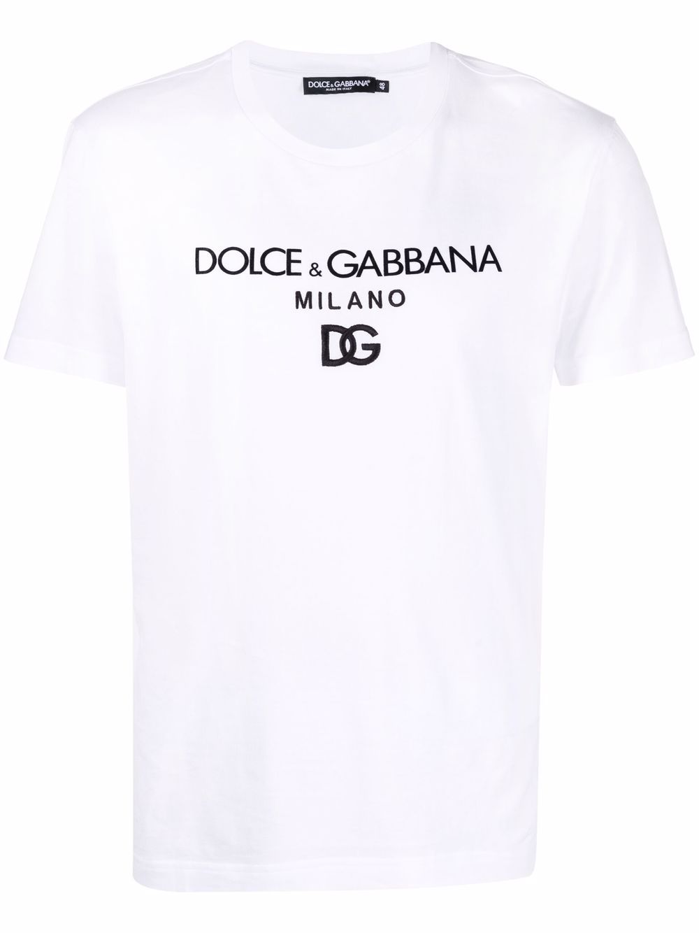 Dolce & Gabbana T-Shirt mit Logo-Print - Weiß von Dolce & Gabbana