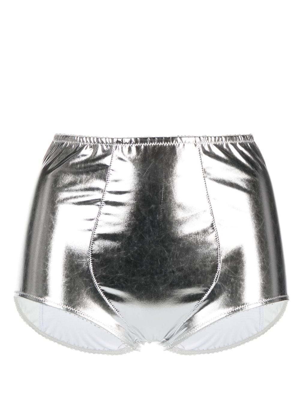 Dolce & Gabbana Metallic-Slip mit Stretch - Silber von Dolce & Gabbana