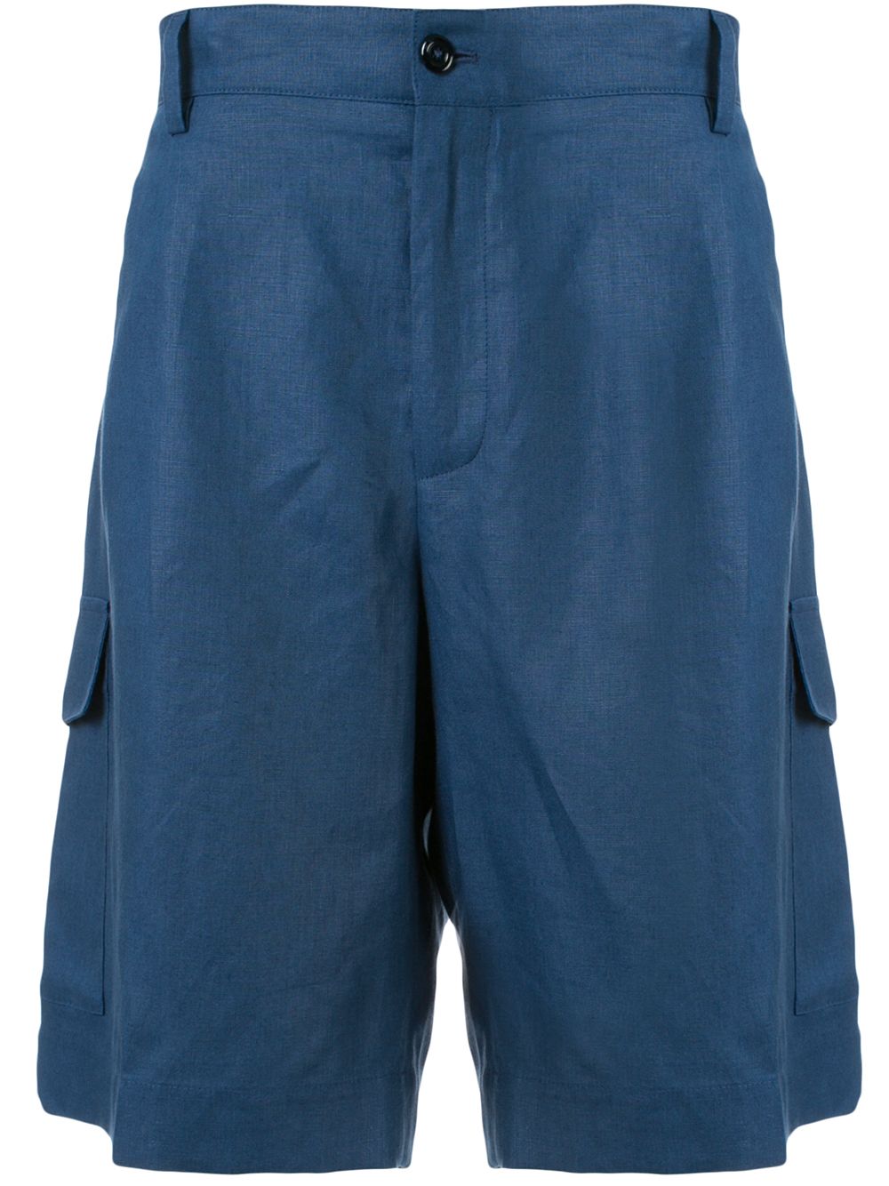 Dolce & Gabbana Bermudas aus Leinen - Blau von Dolce & Gabbana