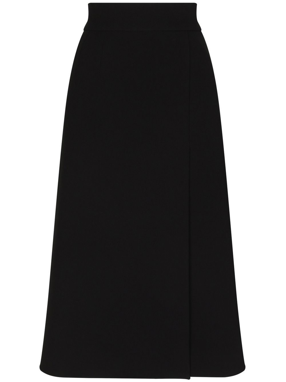 Dolce & Gabbana wool-blend A-line skirt - Schwarz von Dolce & Gabbana