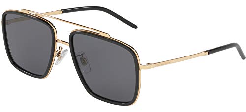 Ray-Ban Herren 0DG2220 Sonnenbrille, Mehrfarbig (Gold/Black), 57.0 von Dolce & Gabbana