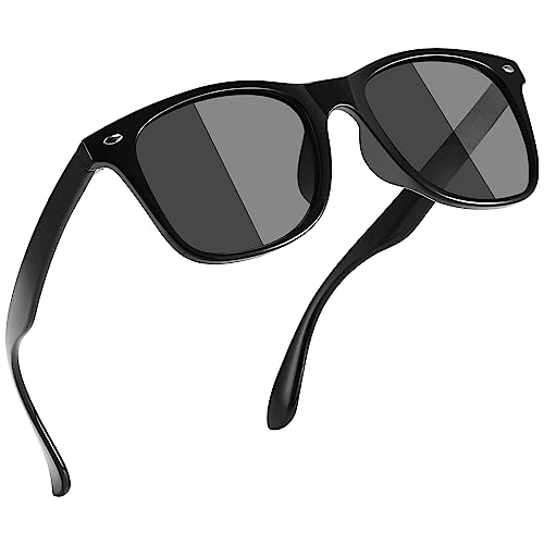 Dollger Polarisierte Sonnenbrille TR90 Rahmen Leichte Sonnenbrille für Männer Frauen UV-Schutz Vintage Style brille von Dollger
