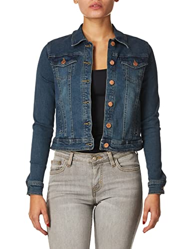 dollhouse Damen Basic Denim Jacket with Stretch Jeansjacke, Nina, X-Large von Dollhouse