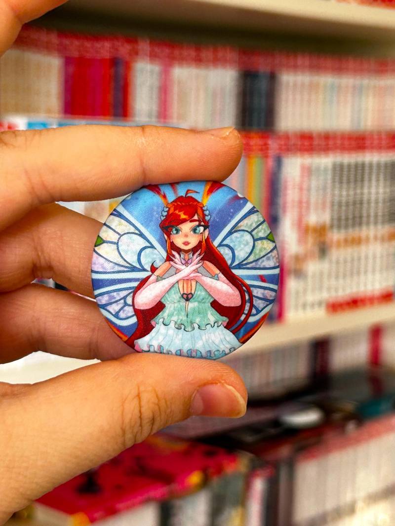 Winx Club Enchantix Buttons Bloom, Stella, Flora, Musa, Tecna, Layla/Aisha von DollmayStarShopping