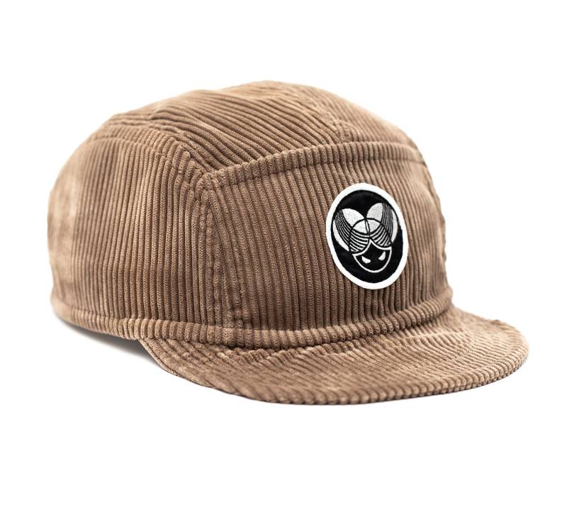 Handgemachte 5-Panel-Mütze Mit Weicher, Kurzer Krempe. Five Panel Cap Aus Feincord. Limited Edition Radsportmütze Inspiriert. Feldmütze von Dollytoria
