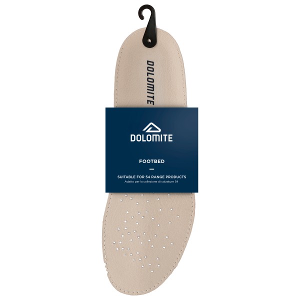 Dolomite - 54 Footbed Leather - Einlegesohle Gr 12,5 beige von Dolomite