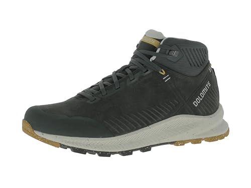 Dolomite Carezza Leather Mid WP wasserdichte und modische Freizeitschuhe Herren mit Wildleder Obermaterial | Winterschuhe | Outdoorschuhe | Sneaker thyme green EU 40,7 von Dolomite