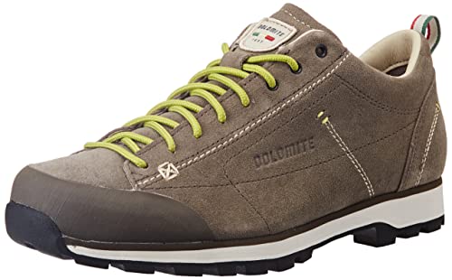 Dolomite Herren Zapato Cinquantaquattro Low Trekking-& Wanderhalbschuhe, Braun Schlamm/Grün, 45.5 EU von Dolomite