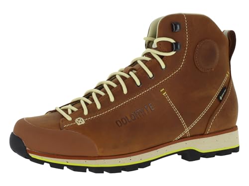 Dolomite Cinquantaquattro High FG GTX wasserdichte und stabile Freizeitschuhe Herren mit Nubukleder Obermaterial | Winterschuhe | Outdoorschuhe | Wanderschuhe sepia brown EU 42,5 von Dolomite