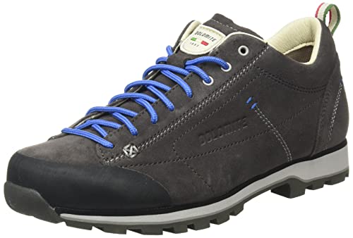 Dolomite Herren Zapato Cinquantaquattro Low Sneaker, Anthrazit/Blau, 44 1/3 EU von Dolomite